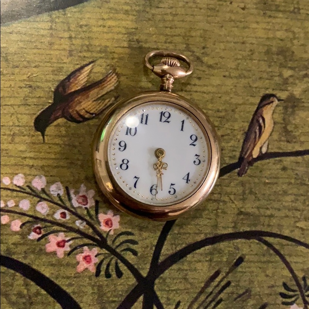 Vintage pocket watch Engraved